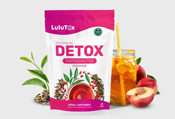 Composición de Lulutox – bolsitas de té e ingredientes naturales